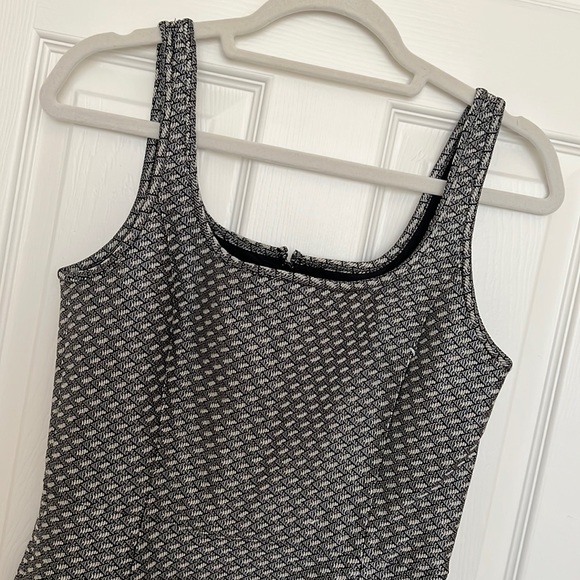 {THEORY} Trekana Patterned A-Line Dress - Picture 2 of 5